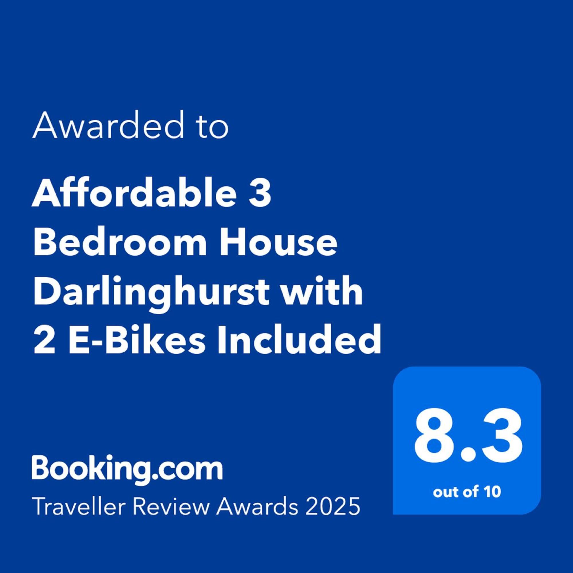 Affordable 3 Bedroom House Darlinghurst With 2 E-Bikes Included Sydney Ngoại thất bức ảnh