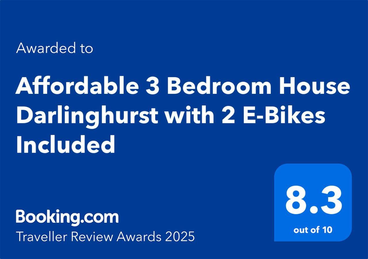Affordable 3 Bedroom House Darlinghurst With 2 E-Bikes Included Sydney Ngoại thất bức ảnh